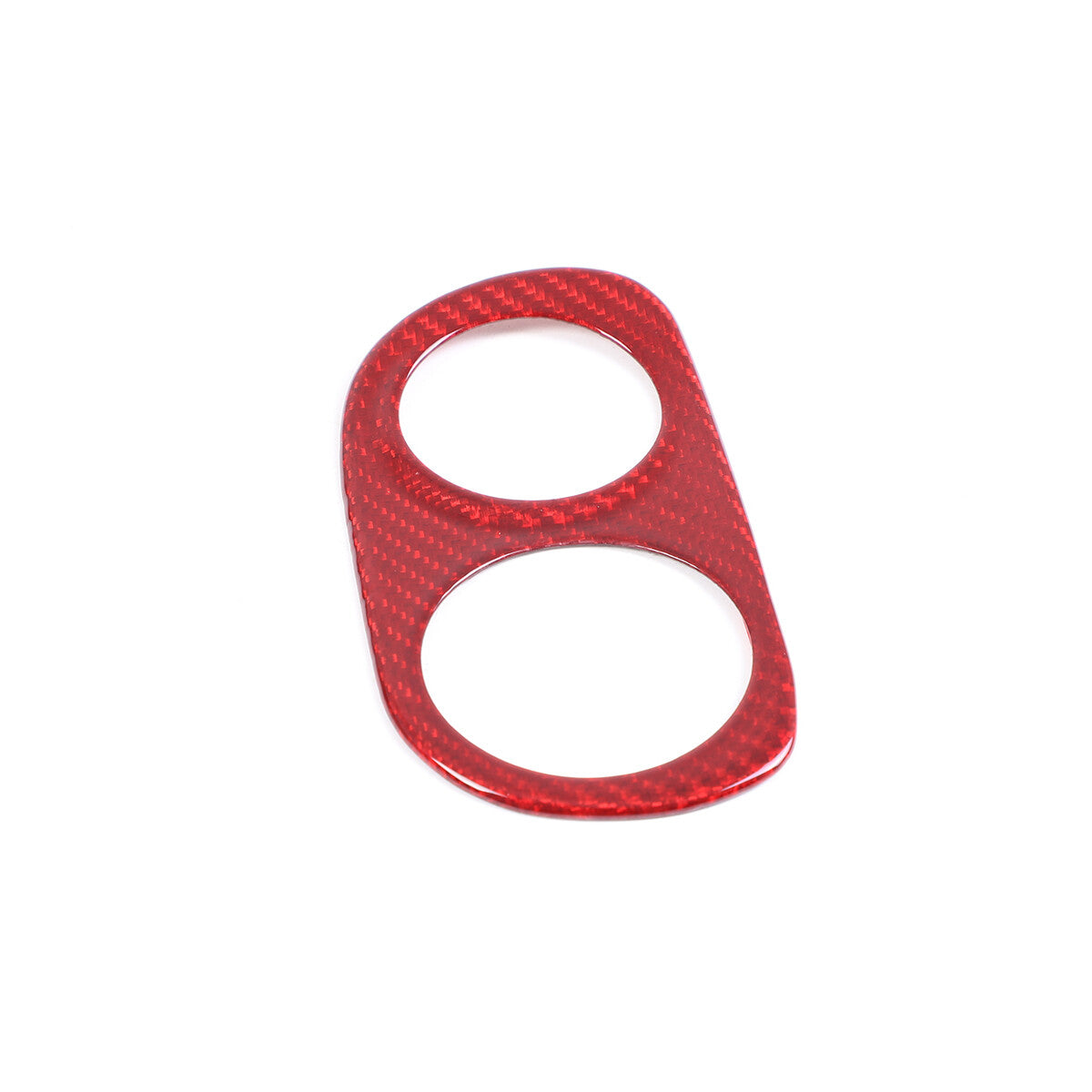 Red Real Carbon Fiber Center Interior Set Cover Trim Kit For Ferrari 458 2011-16 32