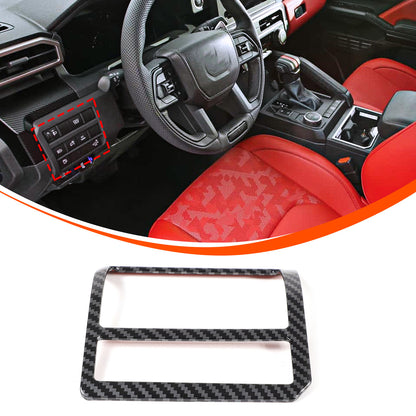 ABS Carbon Fiber Interior Full Set Panel Cover Trim Kit for Toyota Tacoma 24-26 - Styles 1-5 54