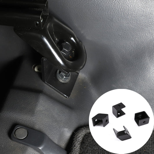 For Toyota FJ Cruiser 07-21 Front Seat Heightening Bracket Black Metal 1
