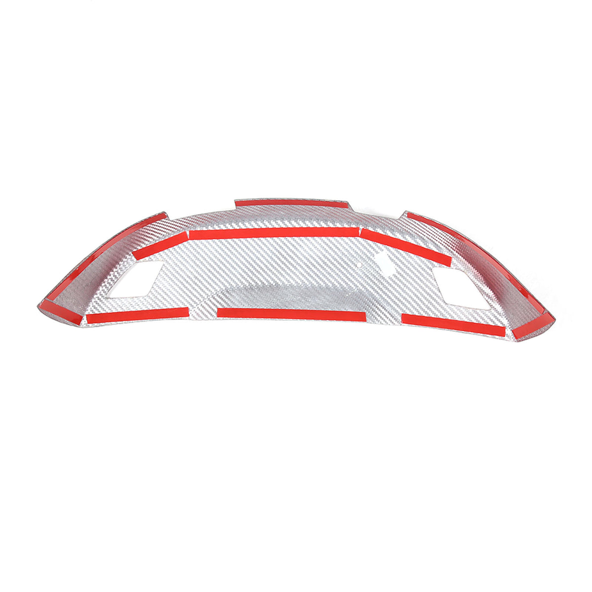 Red Real Carbon Fiber Interior Center Full Trim Set Kit For Corvette C7 2014-19 - Variants 1-5 28