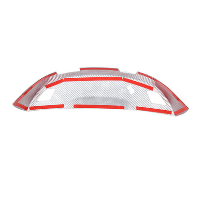 Red Real Carbon Fiber Interior Center Full Trim Set Kit For Corvette C7 2014-19 - Variants 1-5 28