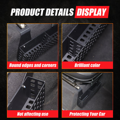Aluminum Alloy Under Seat Storage Basket Tray For Land Rover Defender L316 04-18 7