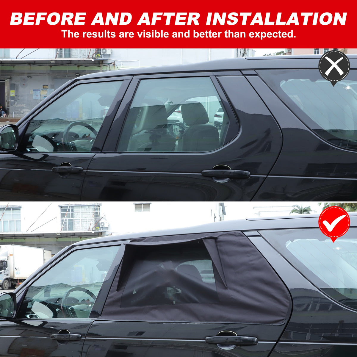 Rear Door Window Sun Shade For Land Rover Discovery 5 L462 2017+ 21