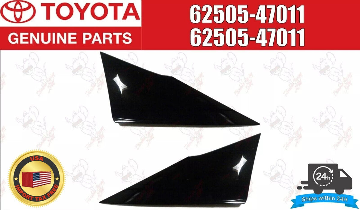 Toyota Genuine Prius Rear Quarter Moldings 2016-2018 Left and Right Set OEM 1