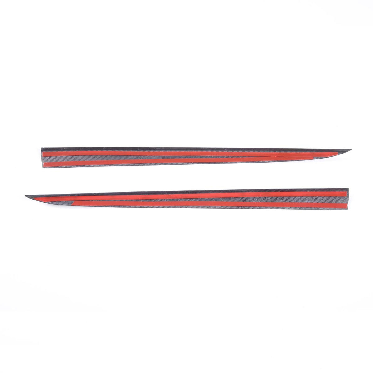 Forged Real Carbon Fiber Front Bumper Trim Strip Cover For Toyot Supra 2019-2024 15