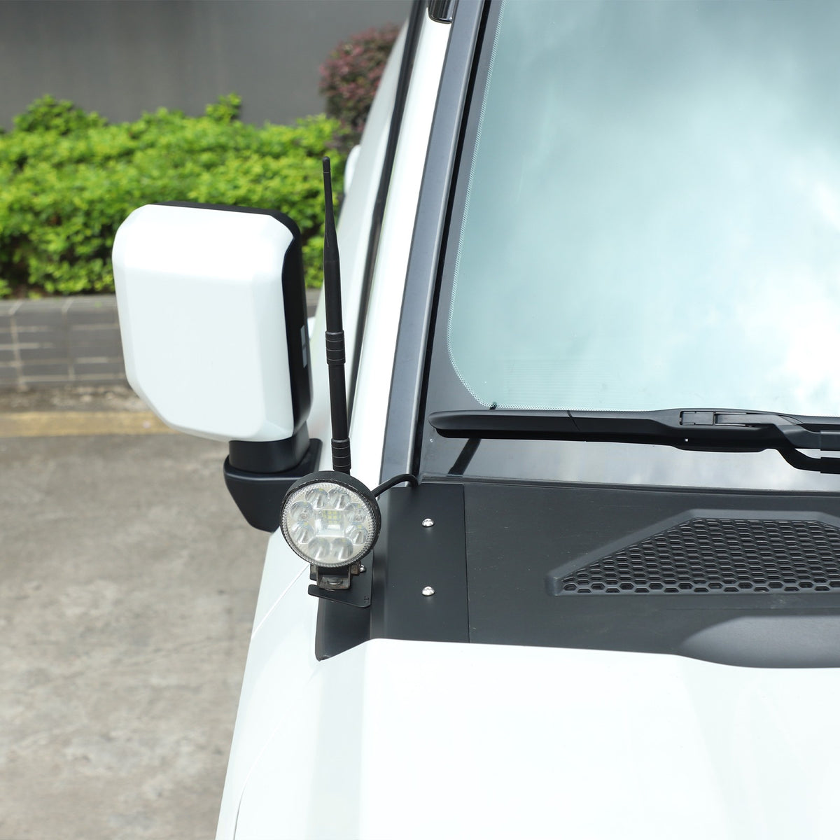 Replace A‑Pillar Lower Spotlight Antenna Bracket For Toyota Prado LC250 2024+ 14