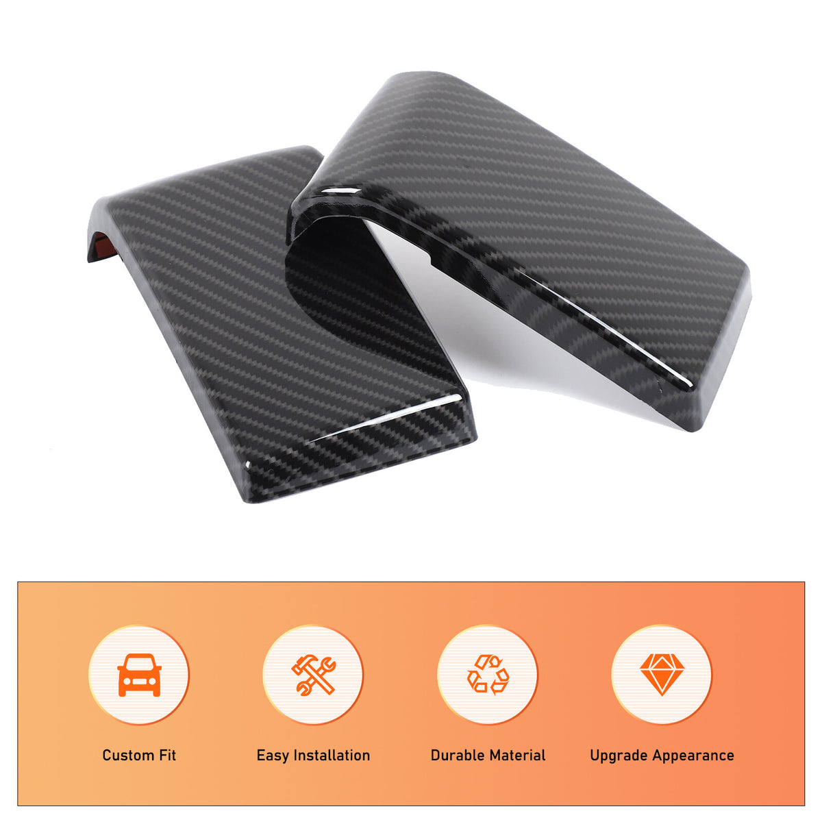 Carbon Fiber ABS Exterior Front Bumper Door Trim For Benz G-Class W465 2025+ 21