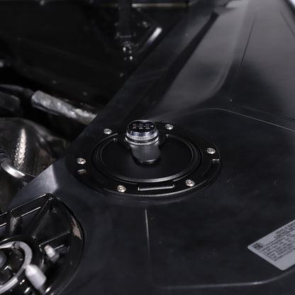 Alloy Engine Oil Cap Radiator water tank Cap Combination Lock For Corvette C8 10