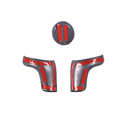 ABS Carbon Fiber Interior Center Console Panel Trim Set For Corvette C7 2014-19 - Variants 1-5 6