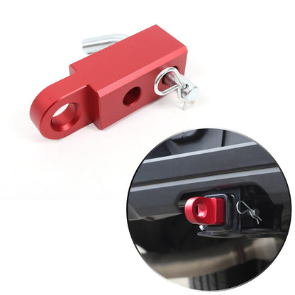 Red Alloy Trailer Mount Receiver Hitch Tow Hook For Toyota Tundra 22+ US 14