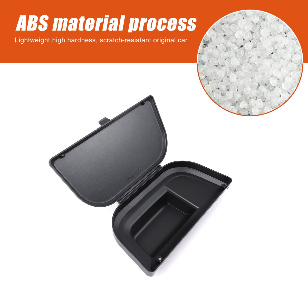 ABS Navigation Screen Rear Storage Box With Lid For Ford Maverick 2022+ US 10
