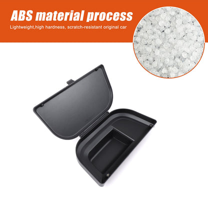 ABS Navigation Screen Rear Storage Box With Lid For Ford Maverick 2022+ US 10