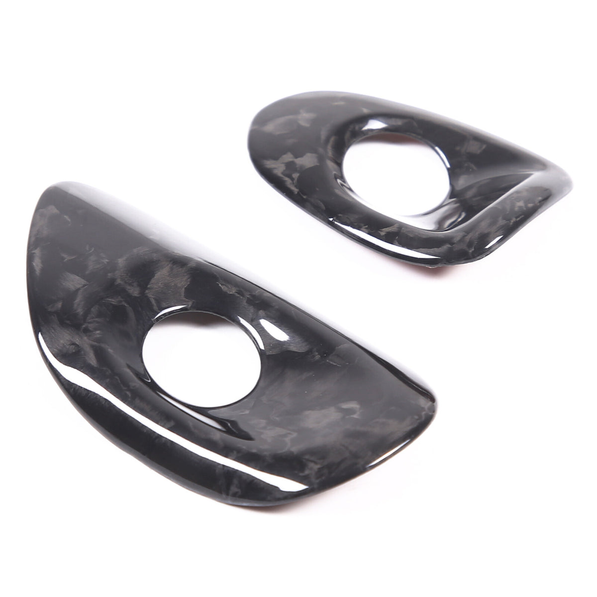 Forged Real Carbon Fiber Full Interior Set Decor Cover Trim Kit for Corvette C6 57