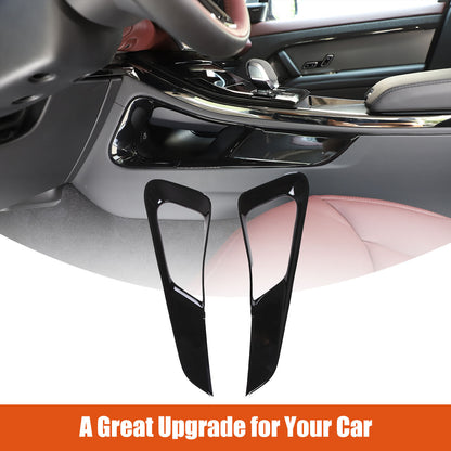 Glossy Black Center Console Gear Shift Strip Trim For Range Rover Sport 2023-24 9