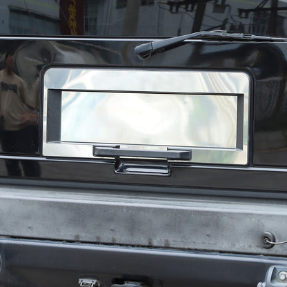 Silver Chrome Steel Metal License Plate Frame Trim For Hummēr H2 2003-2009 US 7