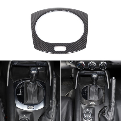 Real Carbon Fiber Center Console Gear Shift Panel trim Cover for Mazda MX-5 16+ 11