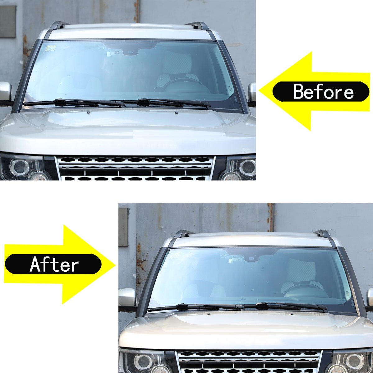 Matte Black Windshield A-pillar Strip Trim For Land Rover Discovery 4 10-16 US 9