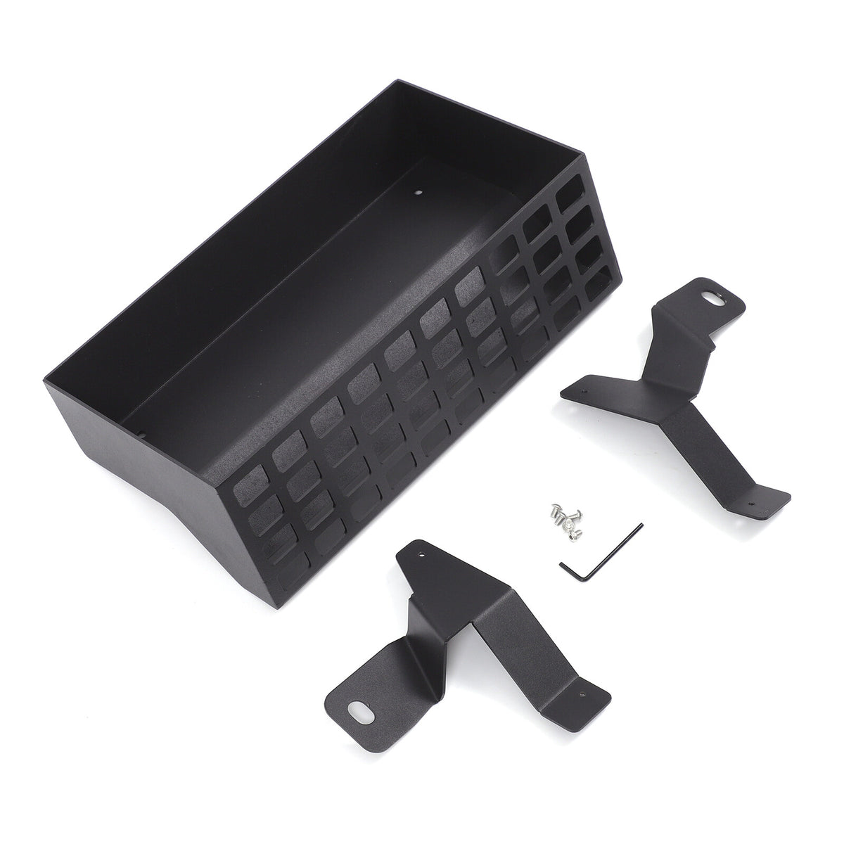 Aluminum Under Passenger Seat Storage Basket For Nissan Titan H61 2016-2023 8