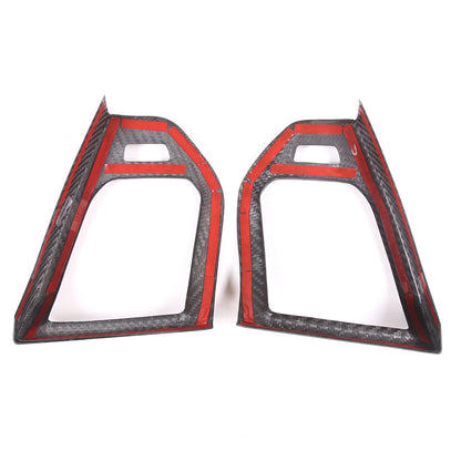 Forged Real Carbon Fiber Dashboard Side Air Vent Cover For BMW 8 Series 19-22 4