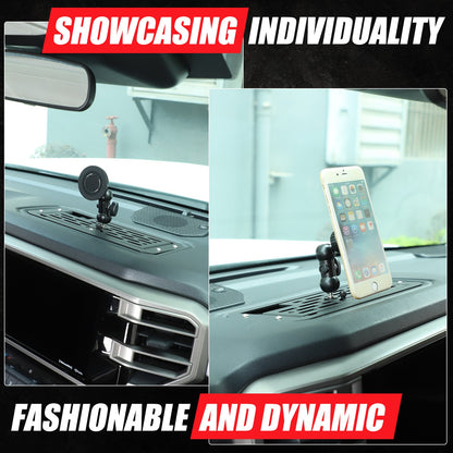 Off Road Dashboard Storage Box W/ Phone Bracket For Toyota Tundra/Sequoia 22+ 8
