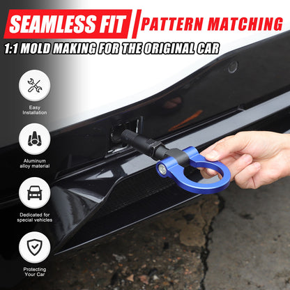 Aluminum Alloy Exterior Hood Engine License Plate Trim For Corvette C8 2020+ US - Variants 1-5 17