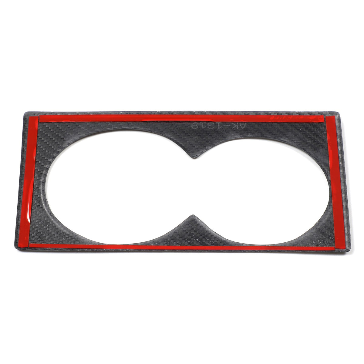 Matte Dry Real Carbon Fiber Center Cup Holder Trim For Nissan GTR R35 08-16 14