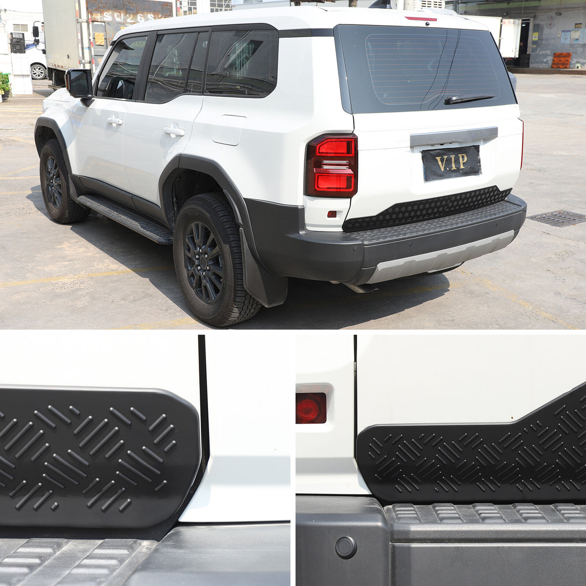 Rear Trunk Tailgate Anti-Scratch Trim Strip For Toyota Land Cruiser LC250 24+ 3