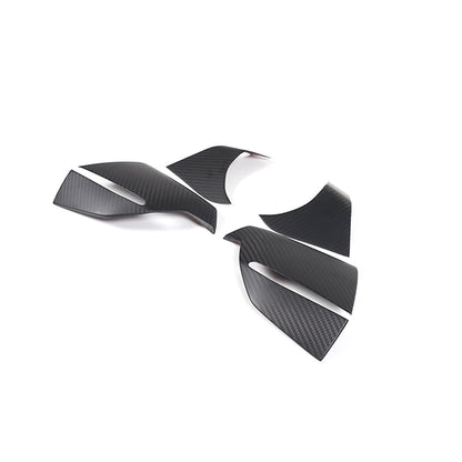 Matte Real Carbon Fiber Interior Exterior Trim Cover For Corvette C8 2020-25 140