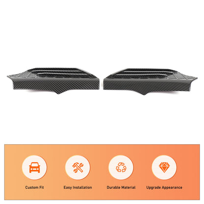 Carbon Fiber ABS Side Fender Upper Trim For Ford Maverick 2022+ US 21