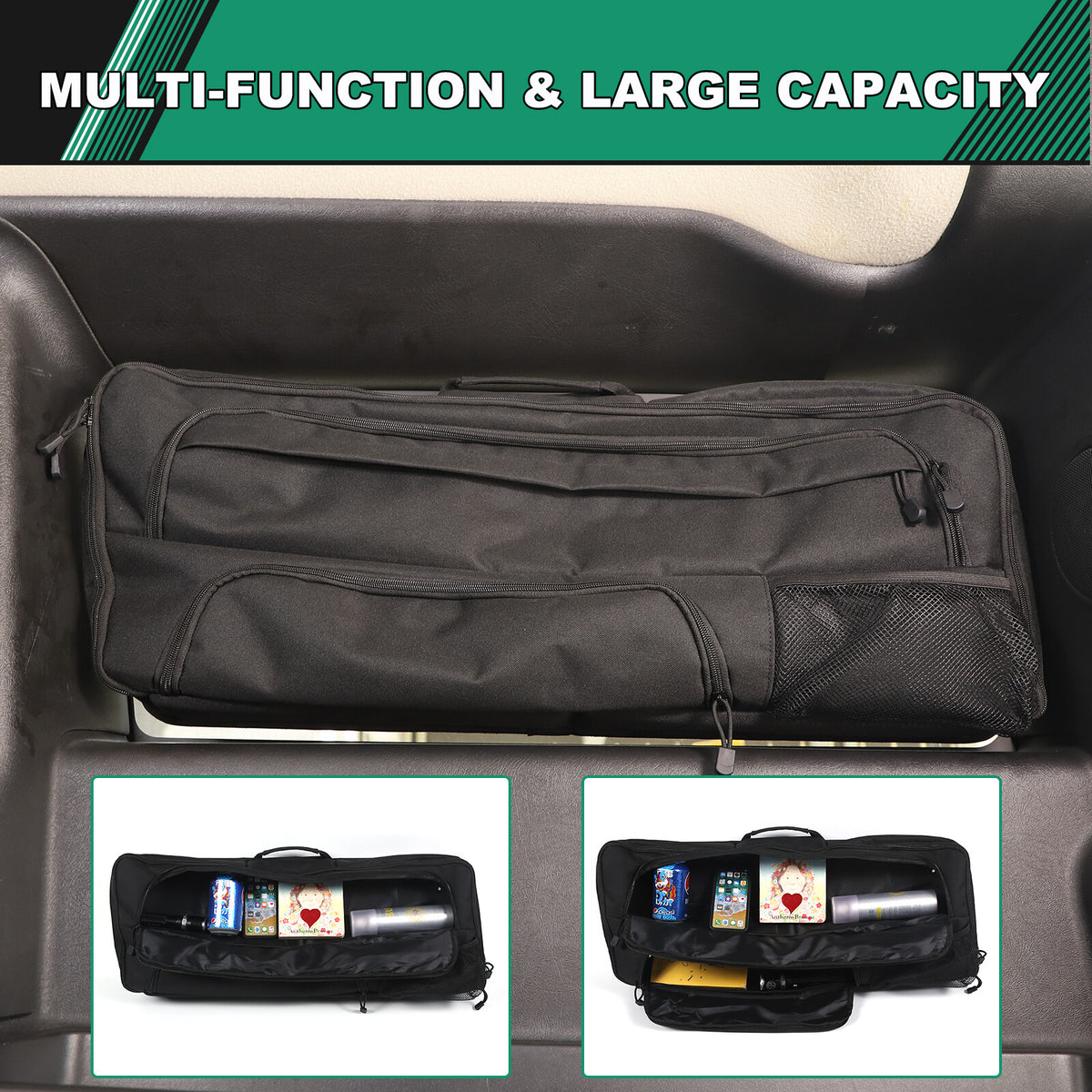 Trunk Right side window Storage pack Bag For Hummer H2 2003-09 9