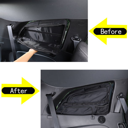 Car Trunk Left Side Window Storage Bag Tool Bag For Honda Pilot 2016-22 8