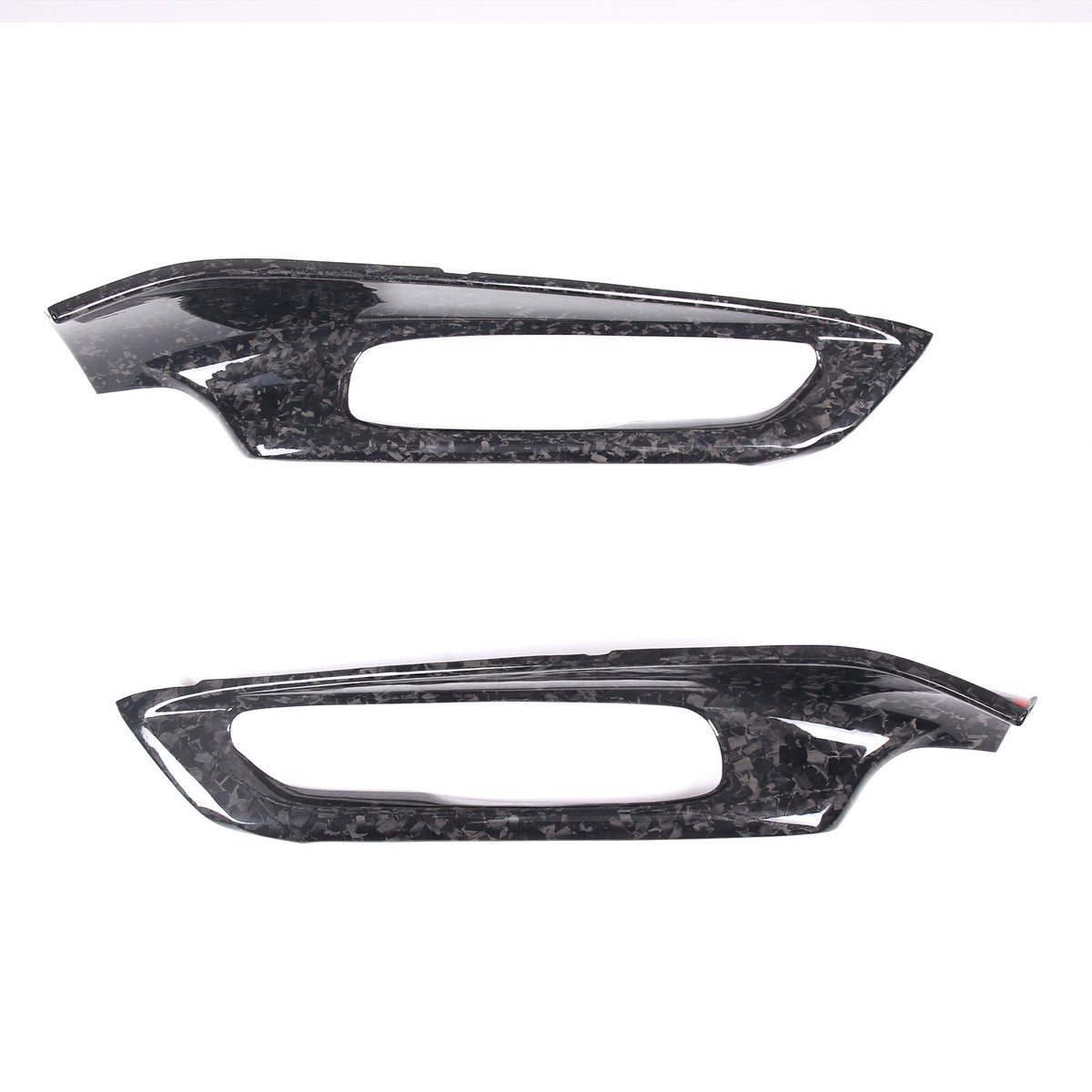 Forged Real Carbon Fiber Interior Door Panel Frame Trim For Corvette C8 2020-26 12
