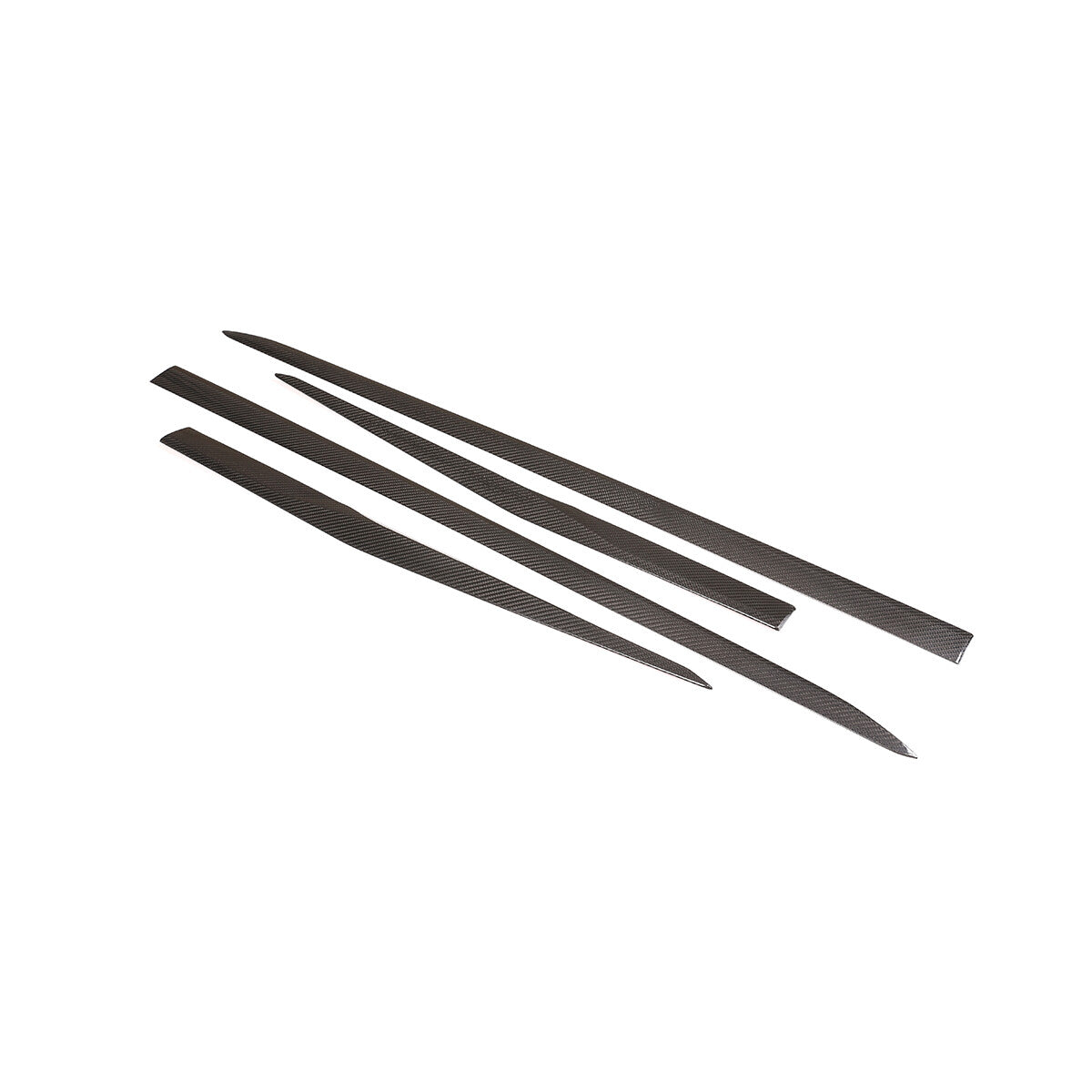 Real Carbon Fiber Door Side Body Molding Trim for Lamborghini Urus 18-23 US 11