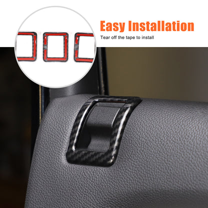 ABS Carbon Fiber Interior Decor Trim Cover For Cadillac Escalade 2007-14 9