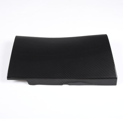 ABS Carbon Fiber Co-pilot Storage Glove Box Cover Trim For C8 Corvette 2020-2026 8