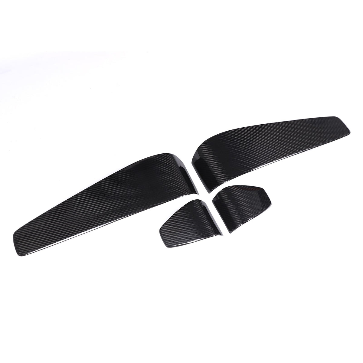 Real Carbon Fiber Seat Back Cover Trim For Porsche Panamera 972 2024+ 10