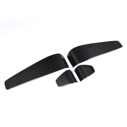 Real Carbon Fiber Seat Back Cover Trim For Porsche Panamera 972 2024+ 10