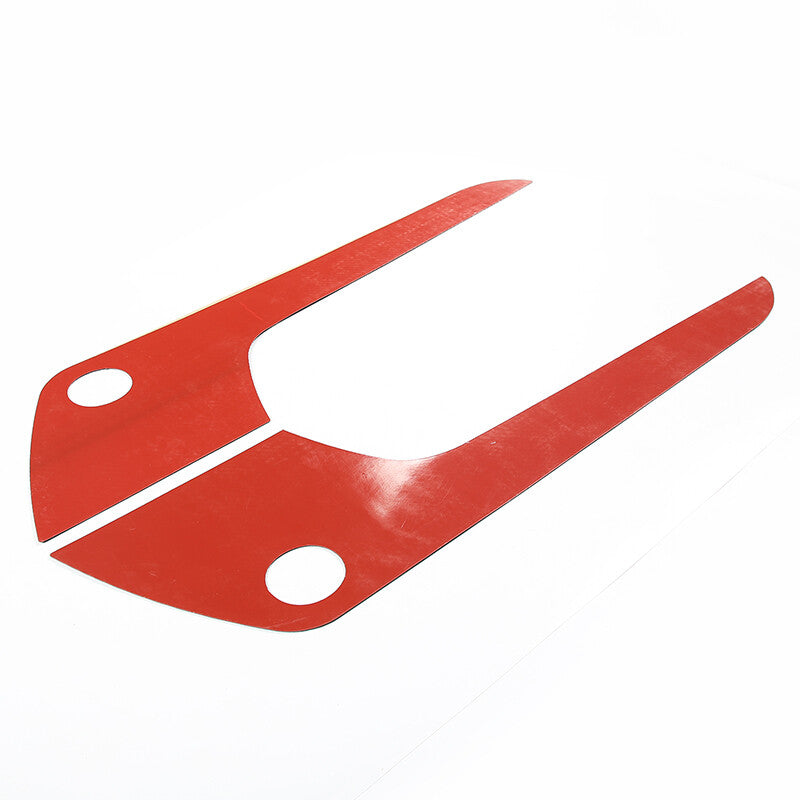 Carbon Fiber Door Bottom Anti Kick Scratch trim Sticker For Corvette C6 05-13 US 13