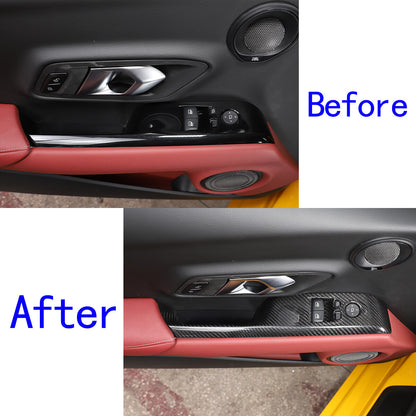 Carbon Fiber Car Accessories Interior exterior Cover Trim For Toyota Supra 19-24 69