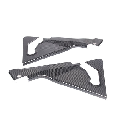 Real Carbon Fiber Engine Bay Tank Panel Cover Frame Trim For Corvette C8 2020-26 - Styles 6-10 48