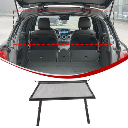Rear Trunk Cargo Organizer Isolation Cargo Net For Benz GLC X253 2016-2022 13