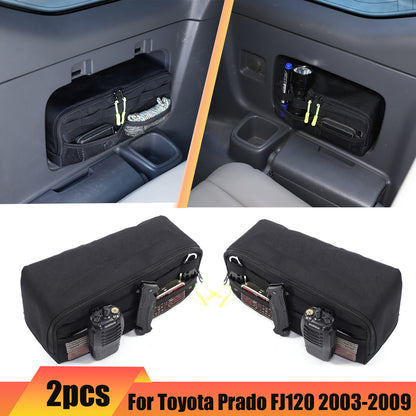 Rear Trunk Left Right Side Storage Bag Organizer For Toyota Prado FJ120 03-09 US 2