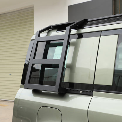 Back Rear Roof Ladder Tailgate Passanger Side Rack For LR Defender 20-24 US 17