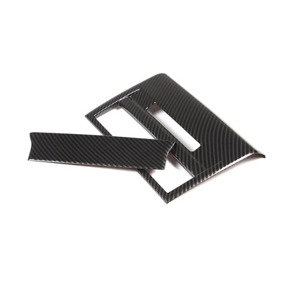 ABS Carbon Interior Rear Air Vent Cover Trim Set For Range Rover Sport 23-24 20