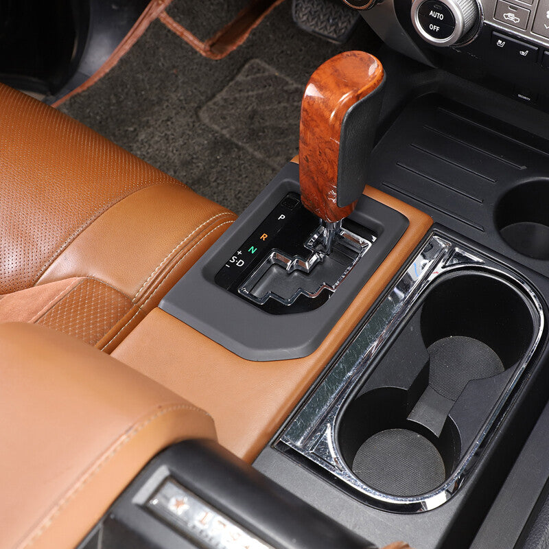 Matte Black Interior Center Console Trim Cover Kit Set For Toyota Tundra 14-21 - Styles 1-5 8