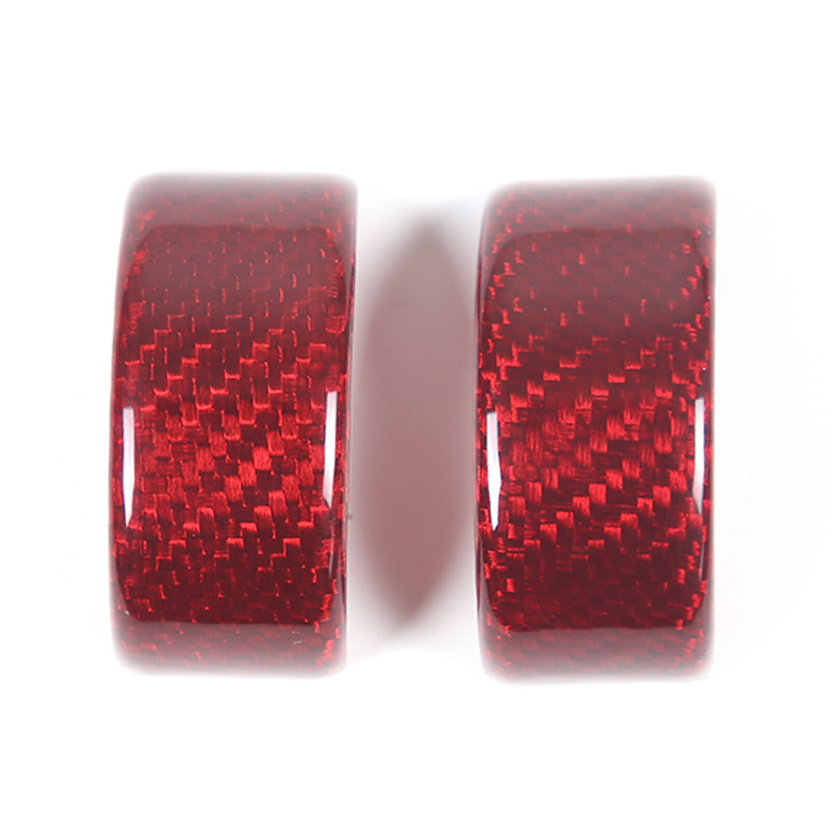 Red Real Carbon Fiber Full Interior Set Decor Trim Kit for Corvette C8 20-25 - Styles 36-40 23