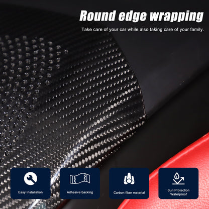 Real Carbon Fiber Rear Waterfall Speaker Grille Trim For Corvette C8 Z51 20+ US 6