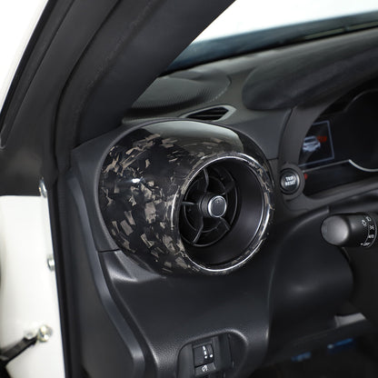 Forged Carbon Dashboard Side Air Outlet Vent Cover Trim For Subaru BRZ 2022 3