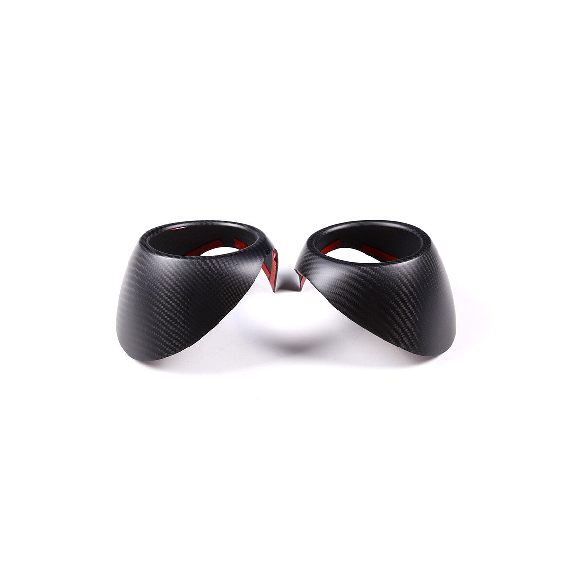 Matte Black Real Carbon Fiber Side Air vent Frame Trim For GR86/BRZ 2022-23 13
