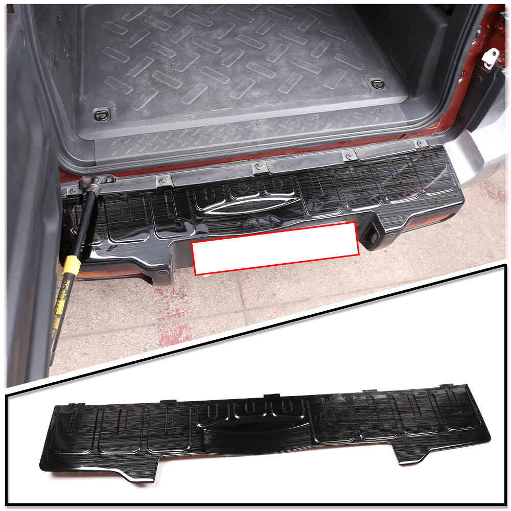 Steel Foiled Plain Rear Bumper Guard Steel Protector For Toyota FJ Cruiser 07-21 9